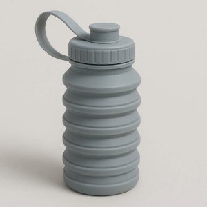 Collapsible Water Bottle Lightweight Food Grade Silicone Travel Cup Leakproof Durable Drinkware For Backpacking Gym Fitness Activities