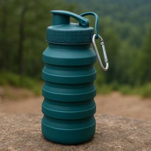 Collapsible Silicone Water Bottle Leakproof Portable Sports Travel Mug Eco Friendly Expandable Drinkware For Outdoor Hiking Camping